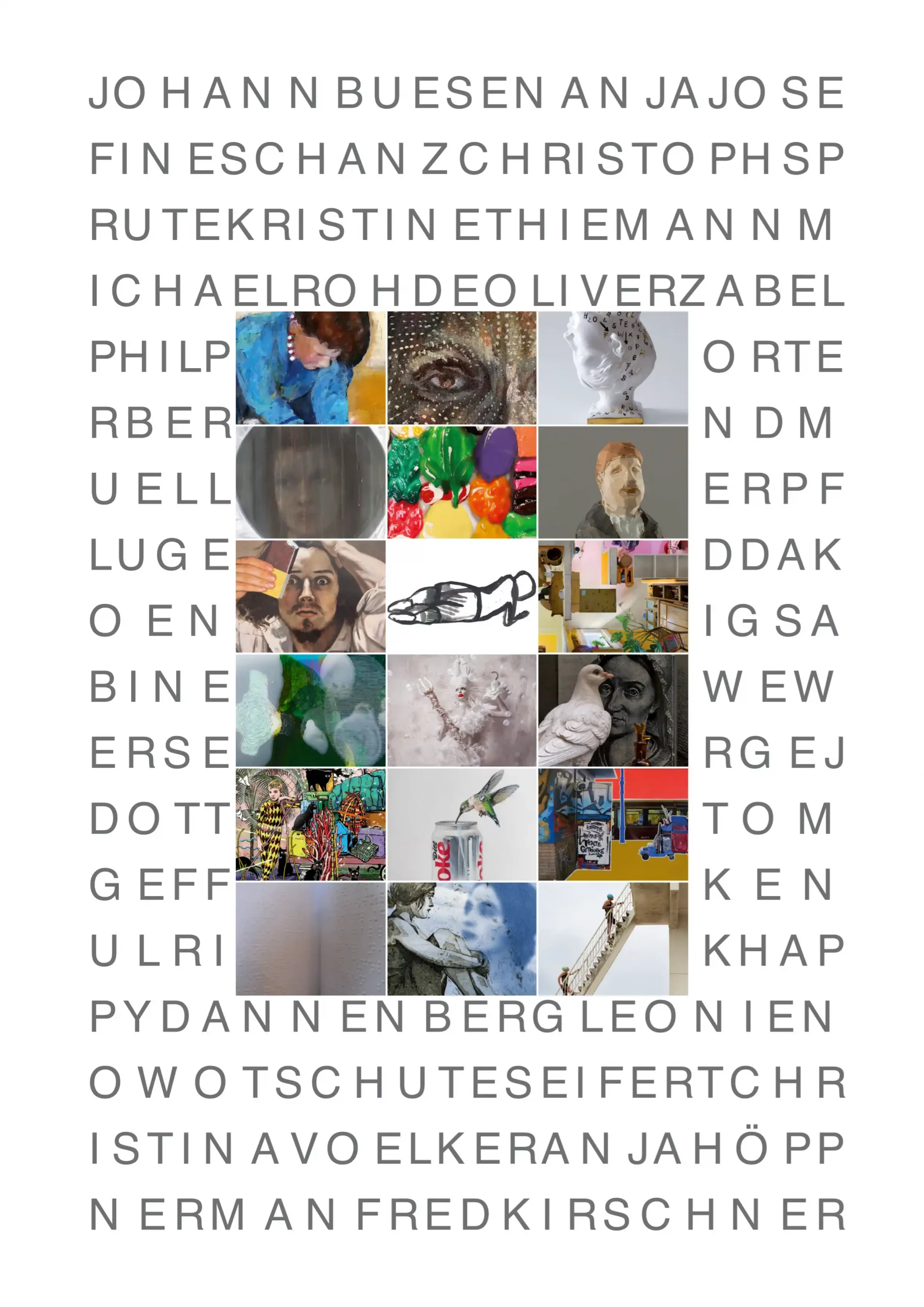 Einladungkarte für die Ausstellung Vernissage von Anja Höppner und anderen Künstlern in der Galerie Plus in Bremen